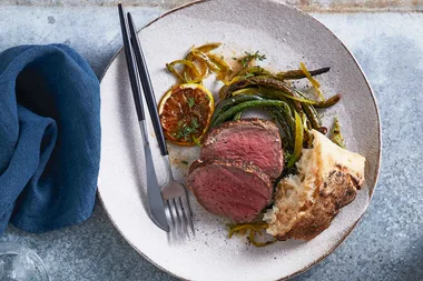 Lomo al trapo (Colombian coal-roasted beef)