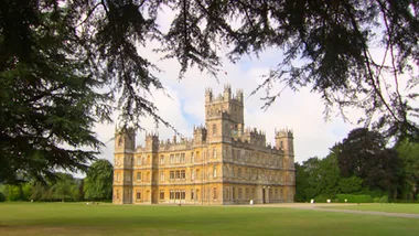 Highclere Castle with the Cast of Downton Abbey