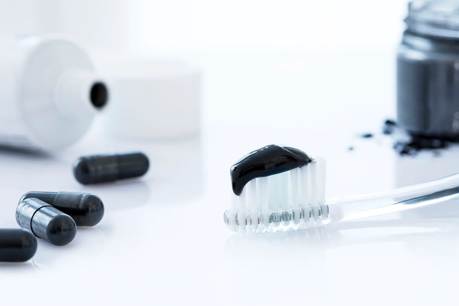 Does charcoal toothpaste work?