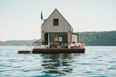 private floating villa