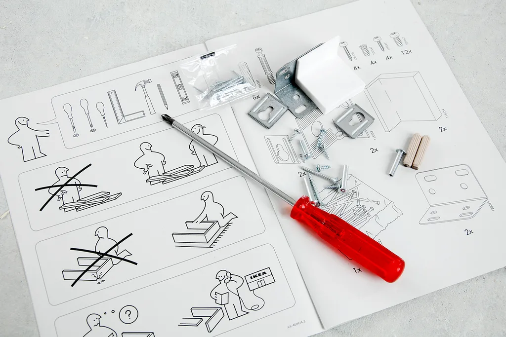 flatpack furniture assembly instructions