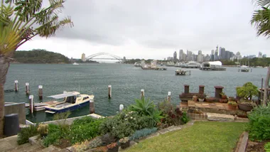 Garden with a view