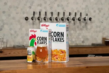 Keen to try a beer made with Kellogg’s Corn Flakes?