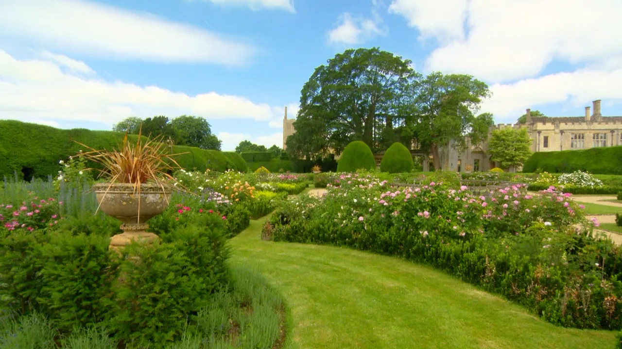 Sudeley Castle Gardens Cotswolds UK