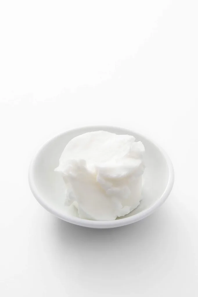 A third of a cup of shortening