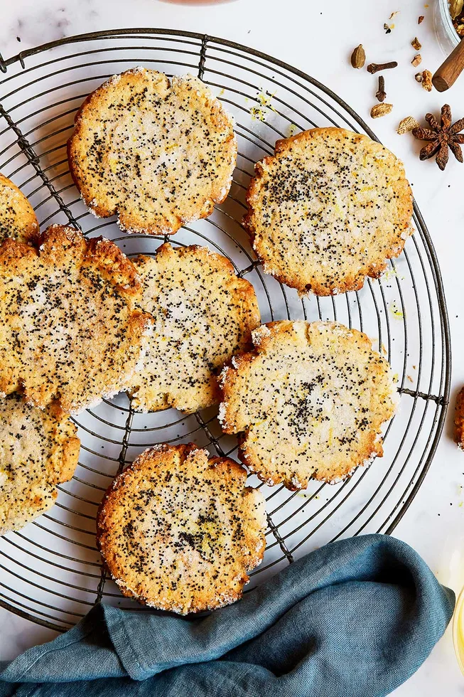 Lemon poppy seed biscuits