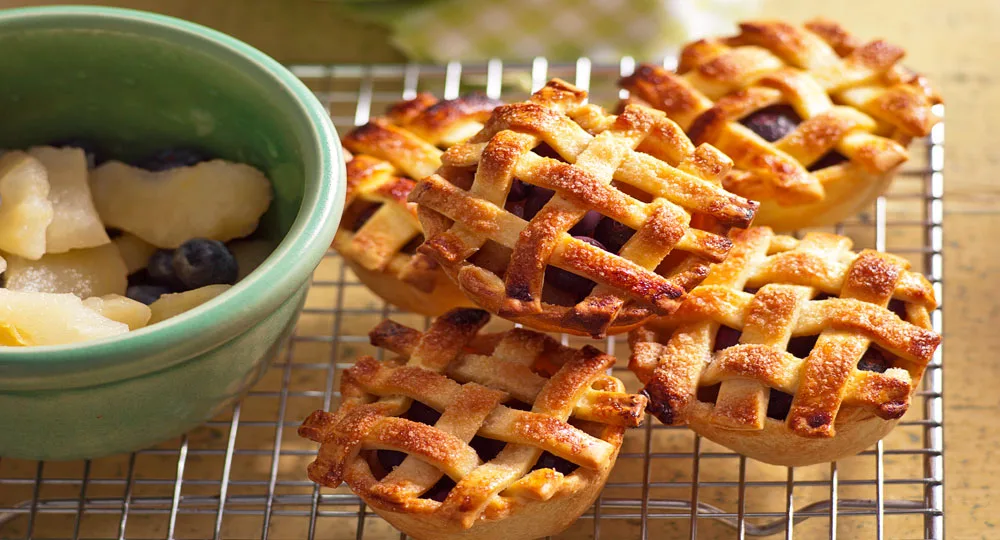 Apple and blueberry pies - Better Homes & Gardens Australia
