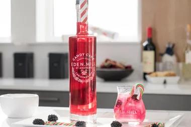 Candy-cane Christmas gin is here to cheer up your resting Grinch face
