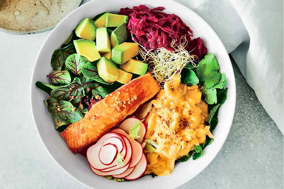 Salmon and egg bowl Recipe | Better Homes & Gardens Australia