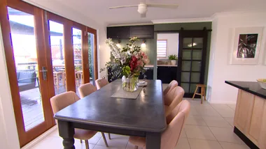 MAKEOVER HOUSE: KITCHEN DINING LAUNDRY