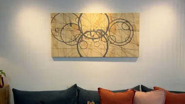 WORKSHOP WORKTOP TO BESPOKE ARTWORK