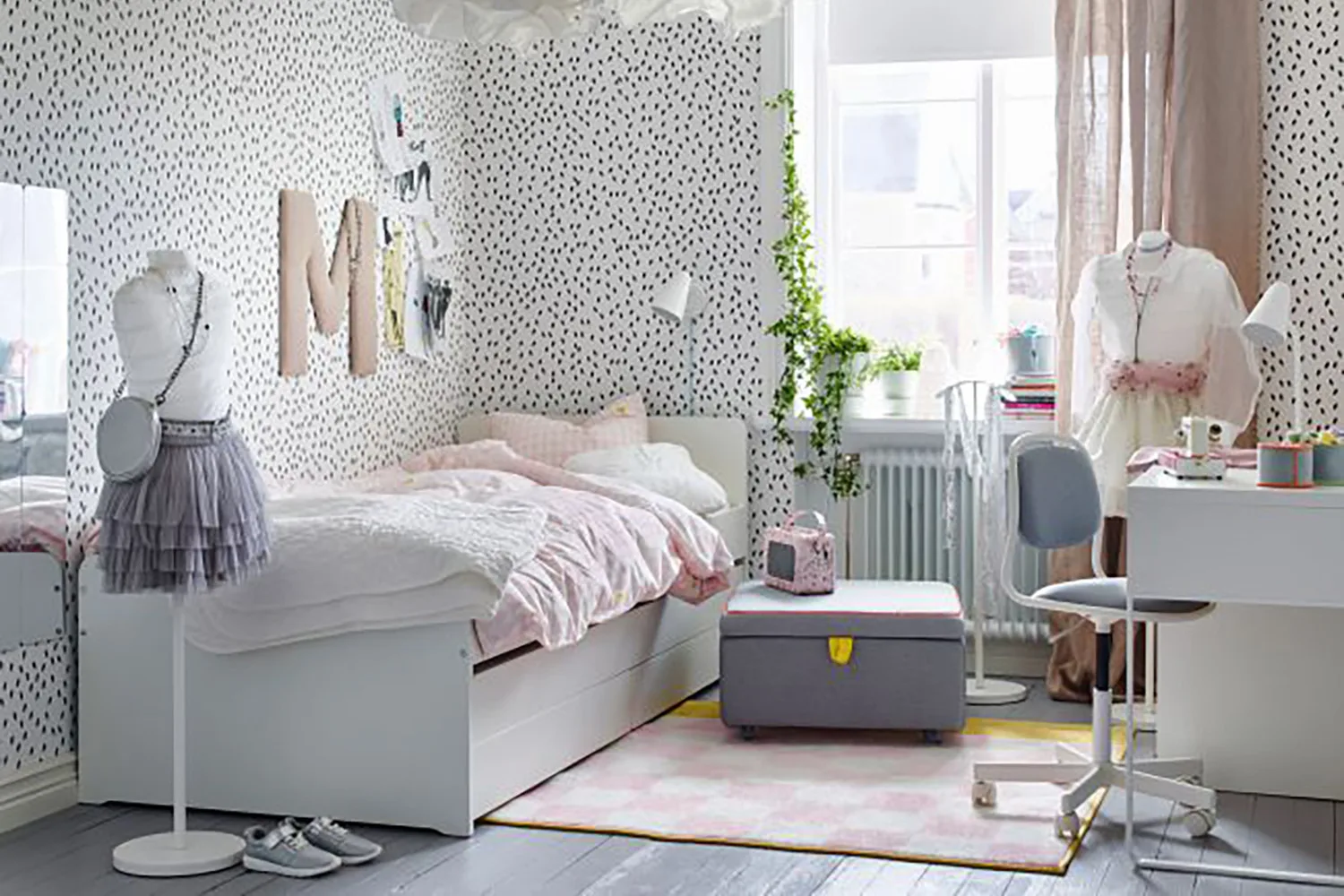 ikea girls bedroom