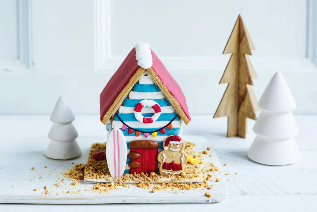 Coles Gingerbread beach house