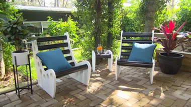 How to make a chair out of pipes
