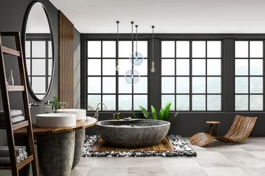 9 different ways to use colour and texture in your bathroom