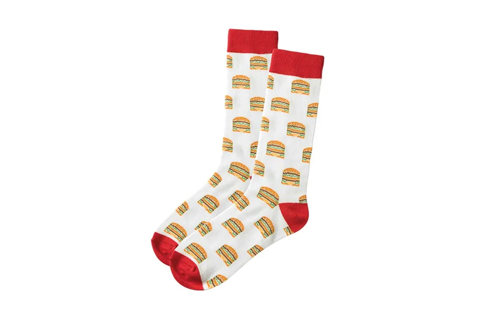 McDonald's silly socks