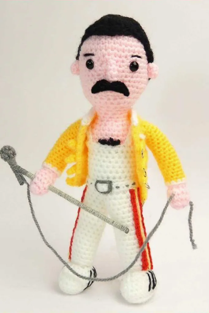 Crochet Freddie Mercury