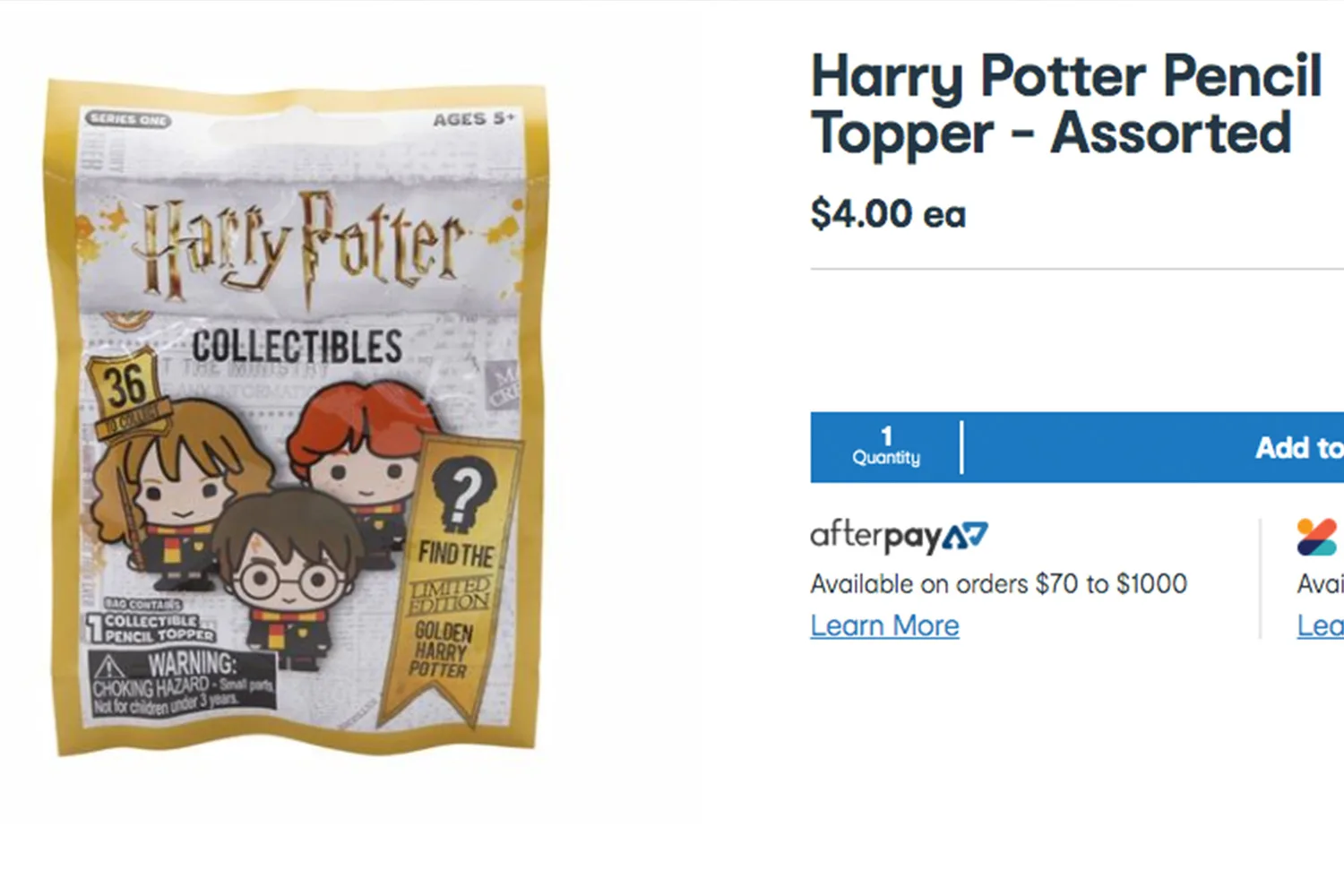 Kmart s Harry Potter Ooshies Magical Collectibles