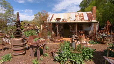 How to make art with disused metal