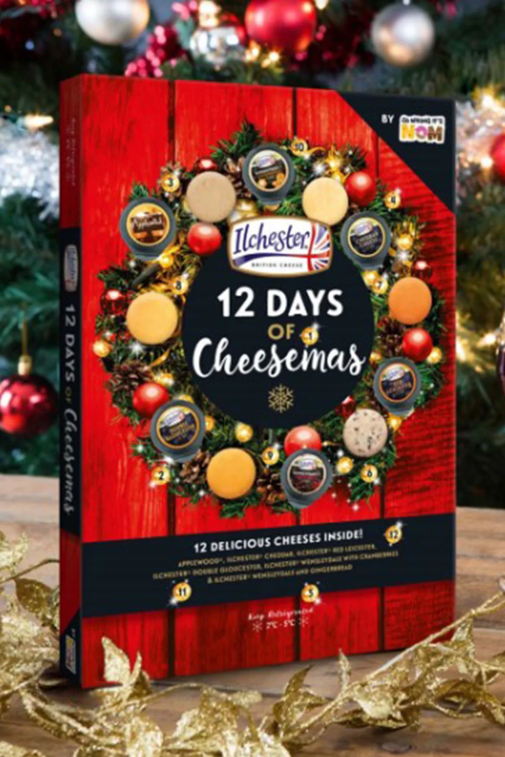 Woolworths Ilchester 12 Days of Cheesemas cheese Advent calendar