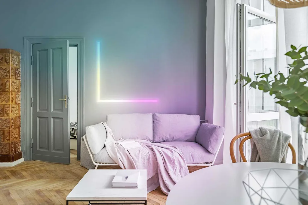 Lifx lighting in living room
