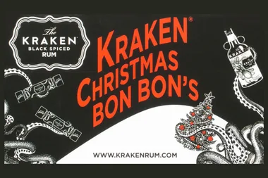 Kraken have released luxury spiced rum Christmas crackers