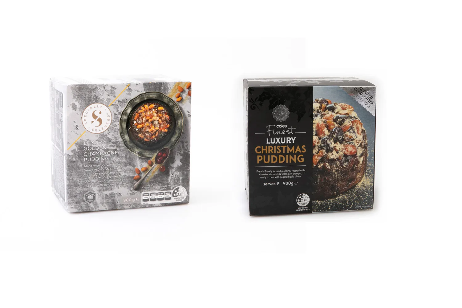 aldi coles Christmas pudding