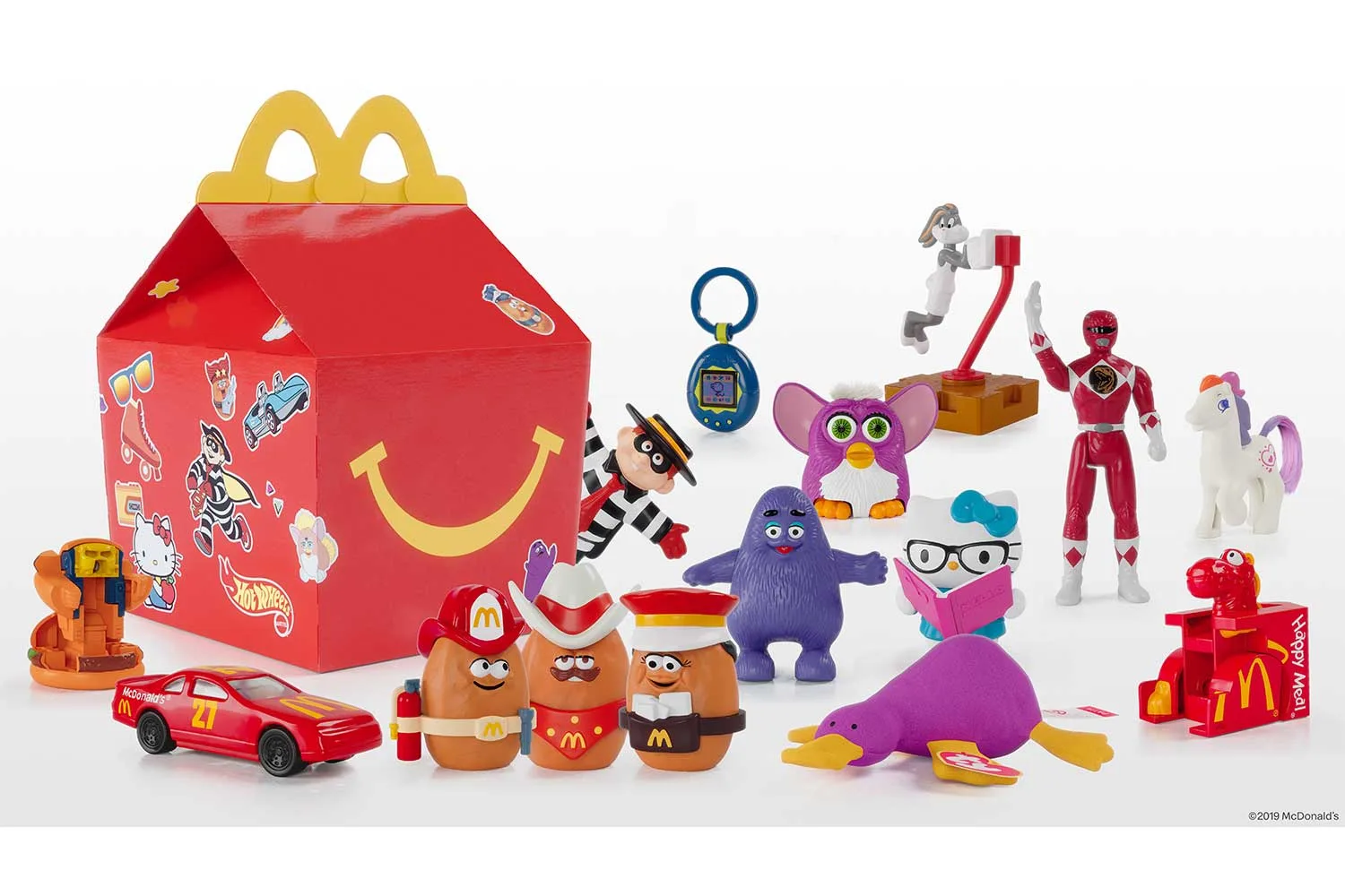 McDonald’s brings back retro Happy Meal toys