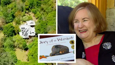 Joh visits Jackie French’s picturesque home