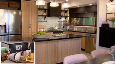 The big reveal of our makeover house