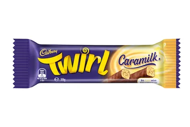 cadbury caramilk twirl