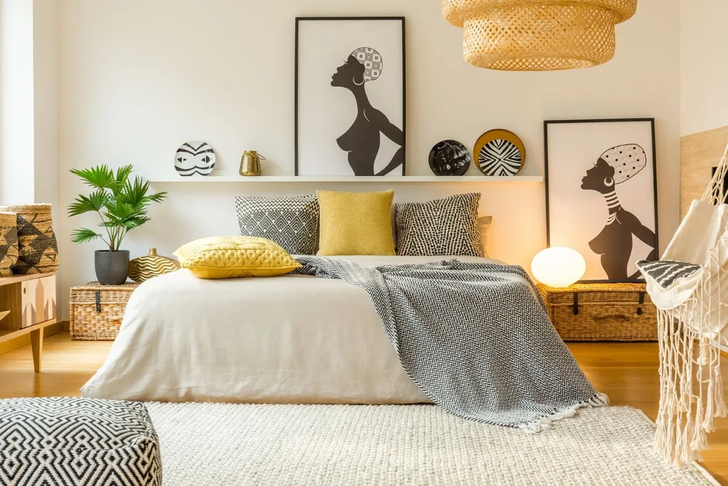 geometric yellow