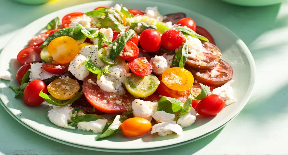 Tomato medley with bocconcini - Better Homes & Gardens Australia