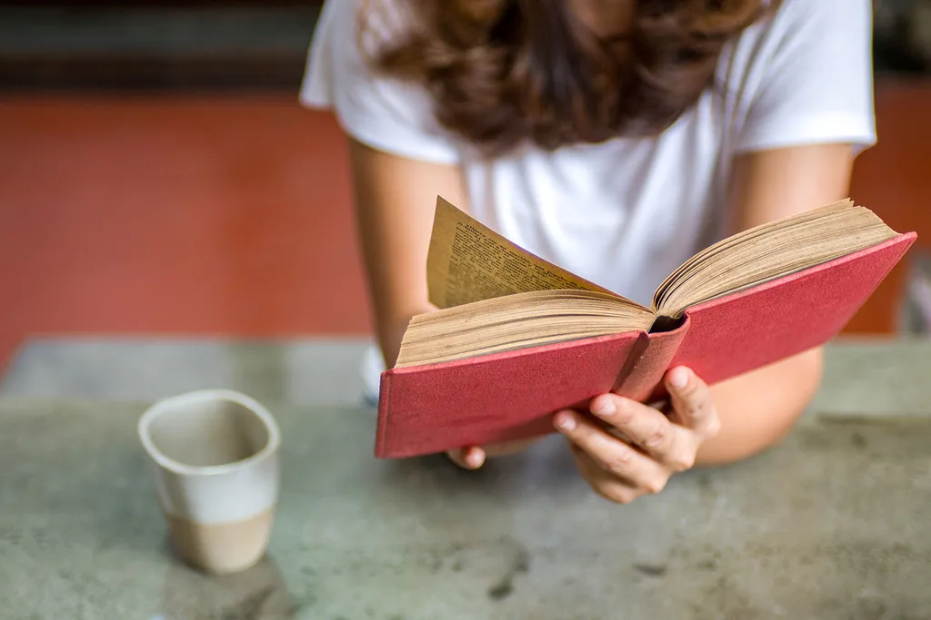 books and coffee
