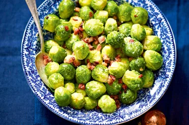 Sprouts with butter and parmesan