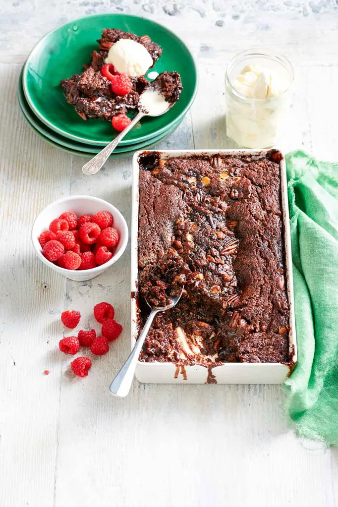 Chocolate cobbler
