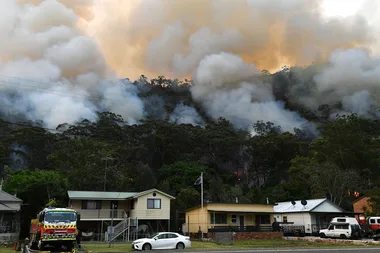 bushfire smoke nsw central coast