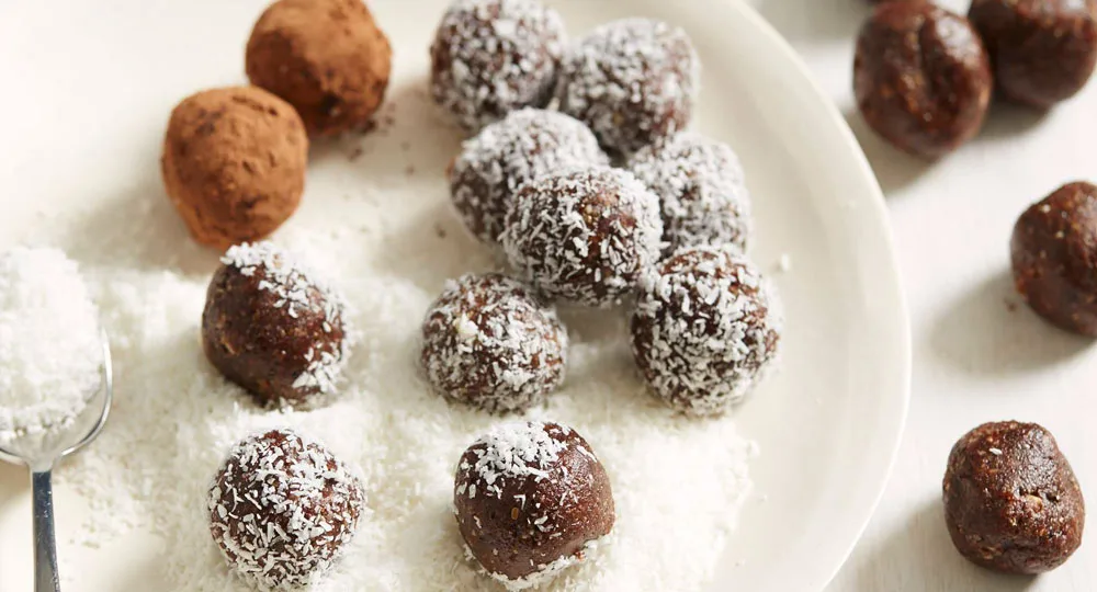 Fruity coconut balls - Better Homes & Gardens Australia