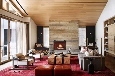 caldera house living room