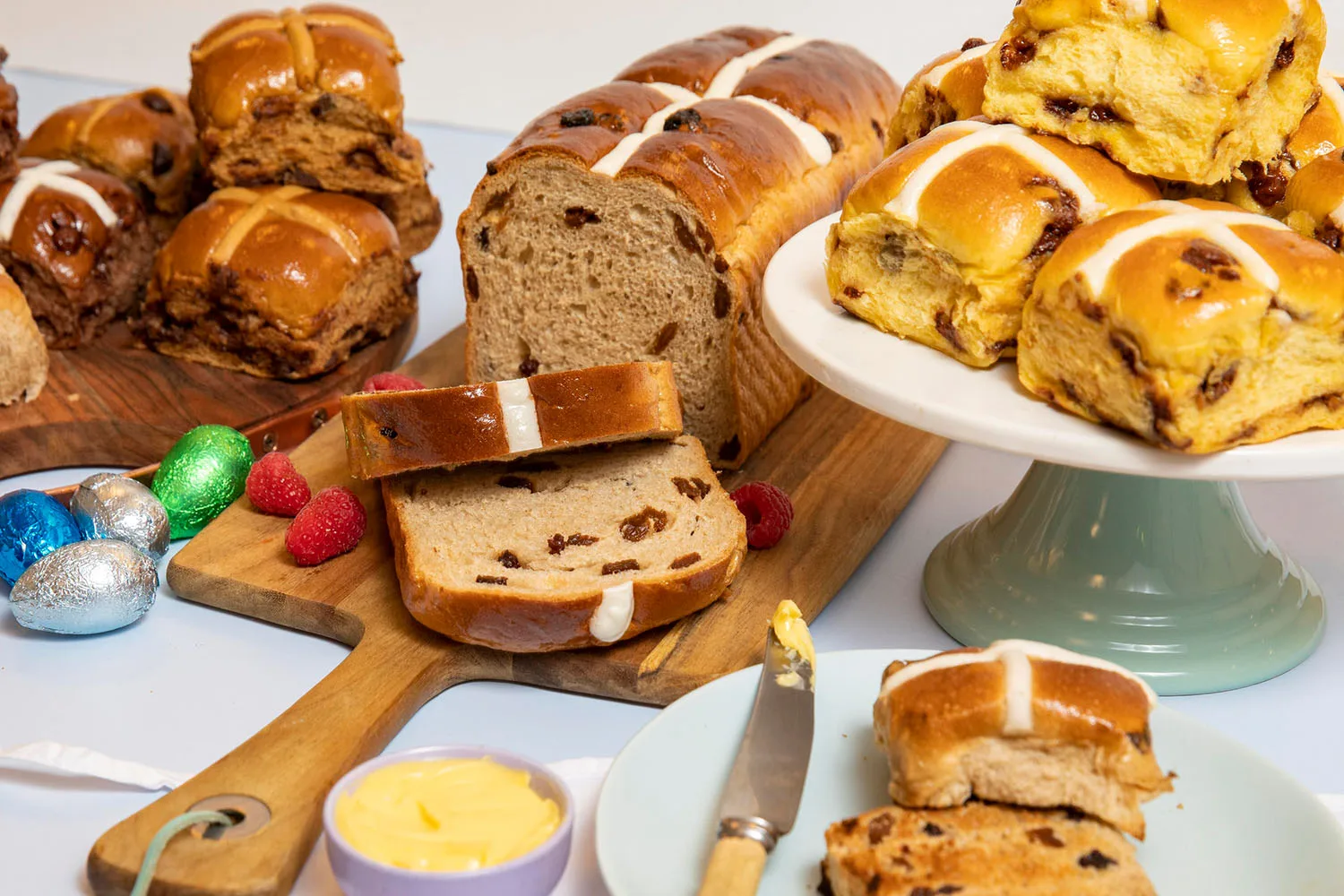 Woolworths darrel lea hot cross buns