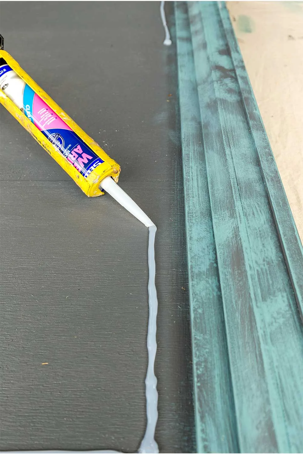 Porch makeover Step 8
