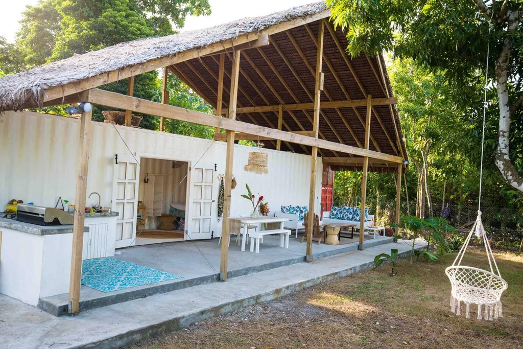 holiday home shipping container