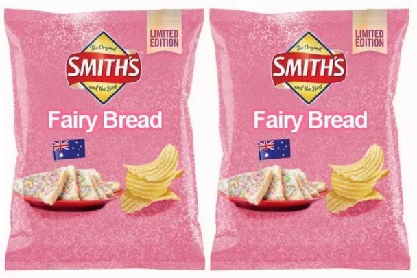 smiths fairy bread chips