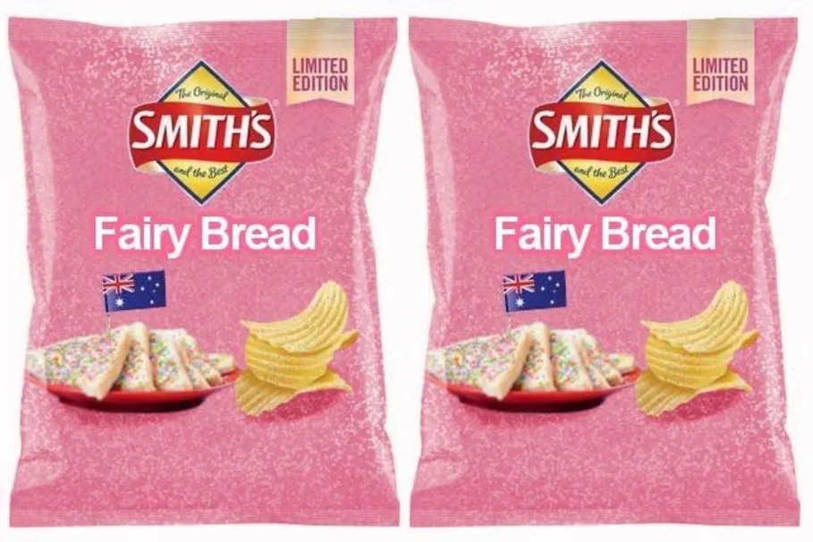 smiths fairy bread chips