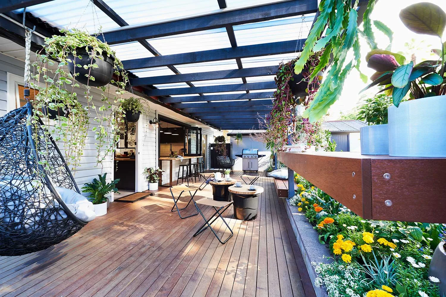 Outdoor entertaining makeover