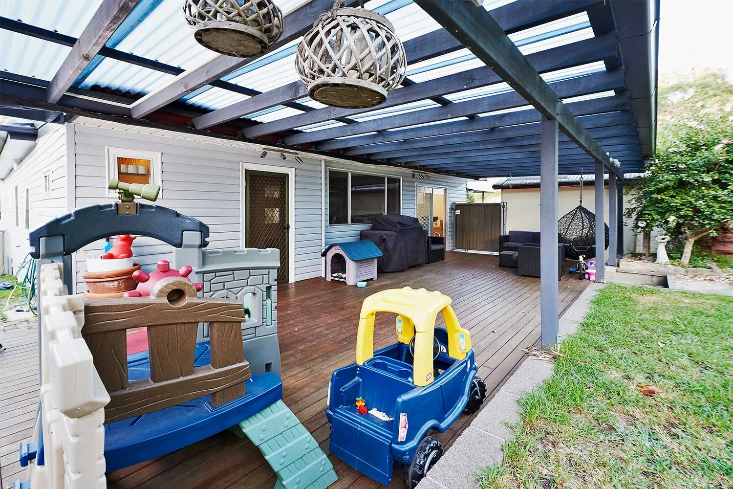 Deck makeover - before