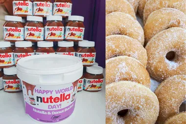 You can now buy Nutella donut buckets