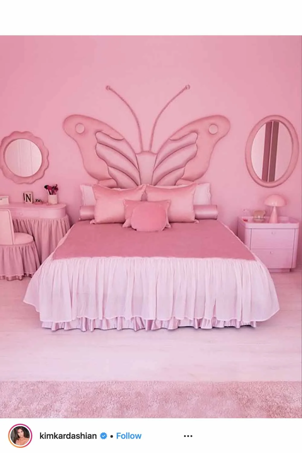 pink bedroom