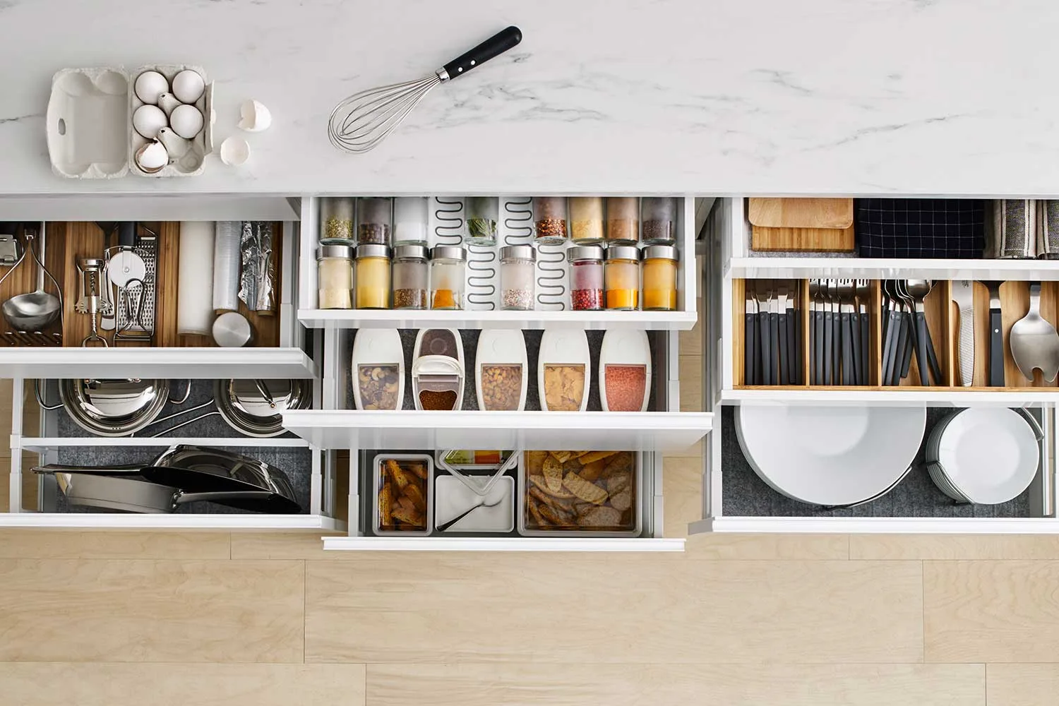 Ikea kitchen organisation