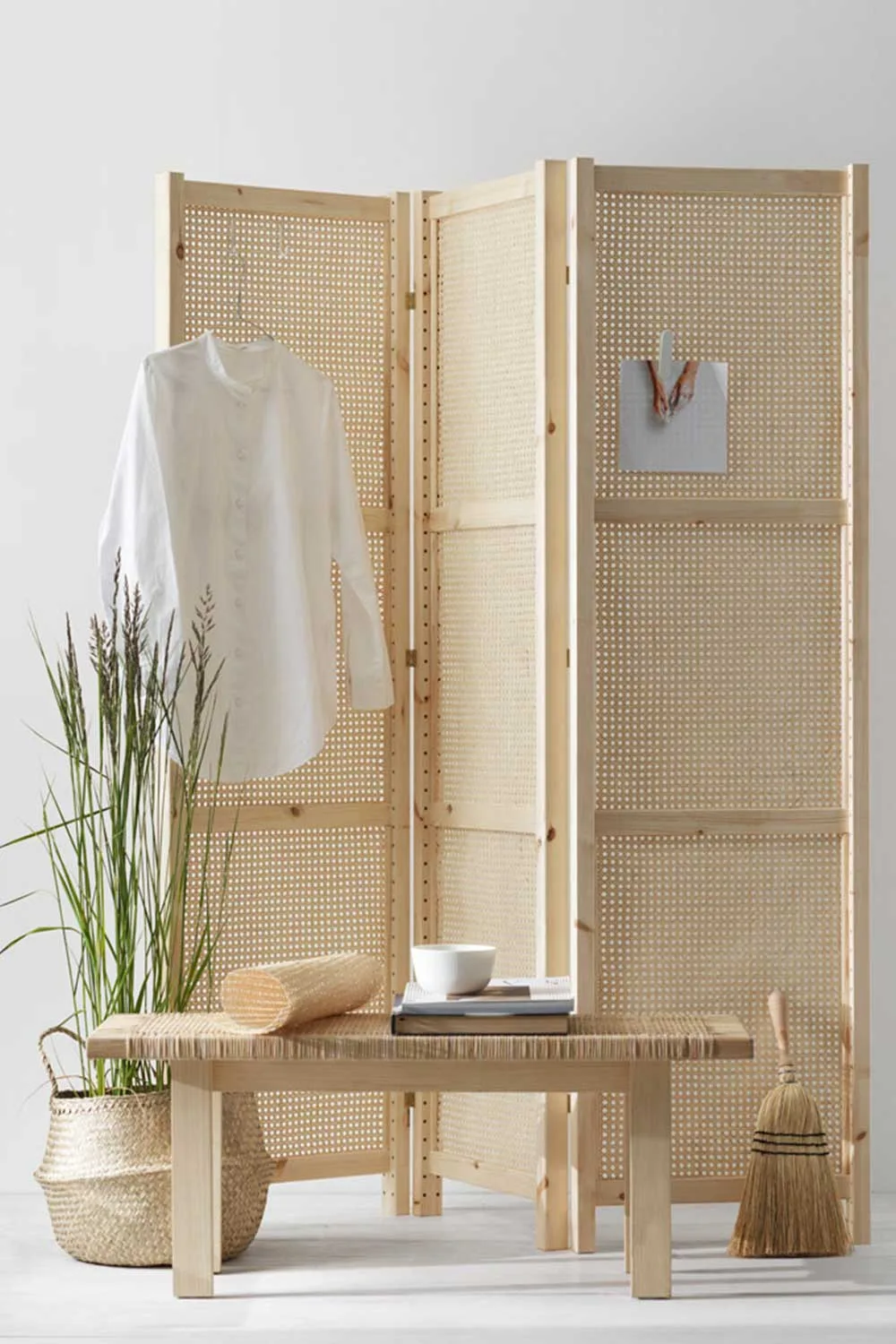 Ikea rattan room divider